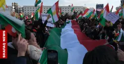 أربيل.. تظاهرات واسعة تنديدا بالهجمات على مناطق شمال شرق سوريا