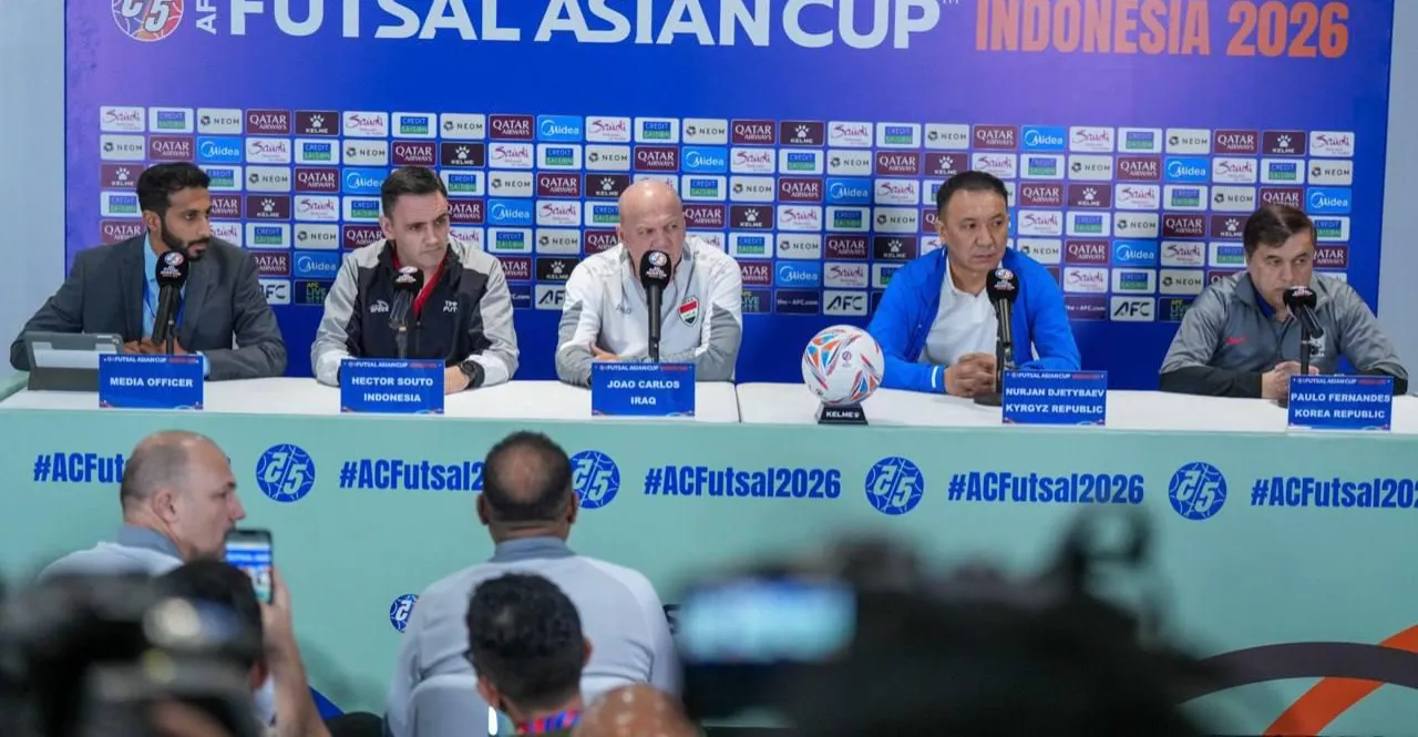 مدرب الصالات العراقي: اللعب أمام جماهير إندونيسيا تحدٍ كبير.. ونحن جاهزون