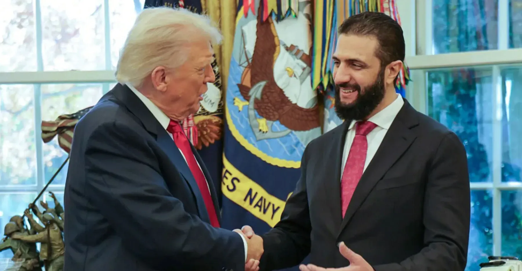 ترمب يعلن إجراء "محادثة رائعة" مع الشرع ودمشق تكشف التفاصيل