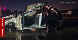 بينهم مدير مدرسة.. 5 ضحايا بحادث سير مروع في واسط