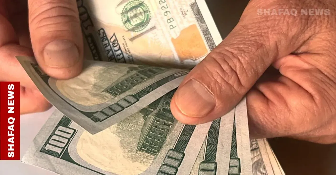 بەرزەوبوین نرخ دۆلار لە بازاڕەیل بەغدا و هەولێر