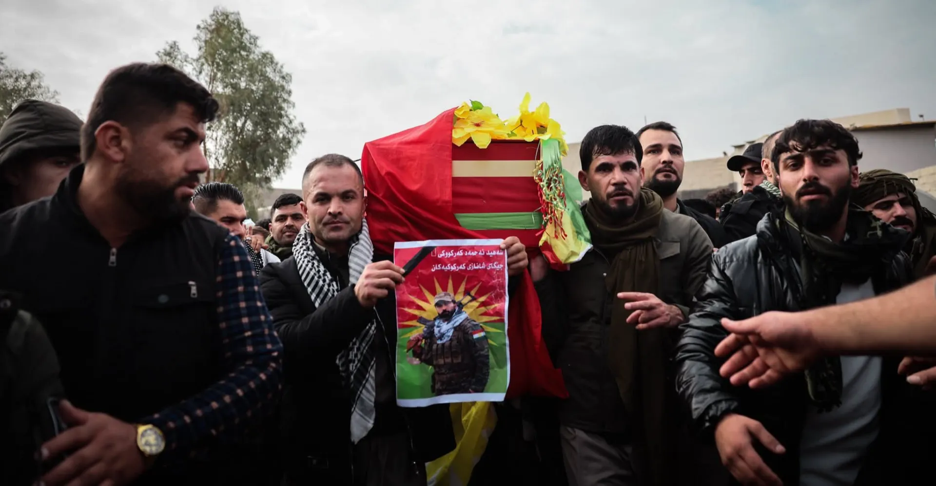 Kirkuk mourns Iraqi fighter killed while fighting with SDF