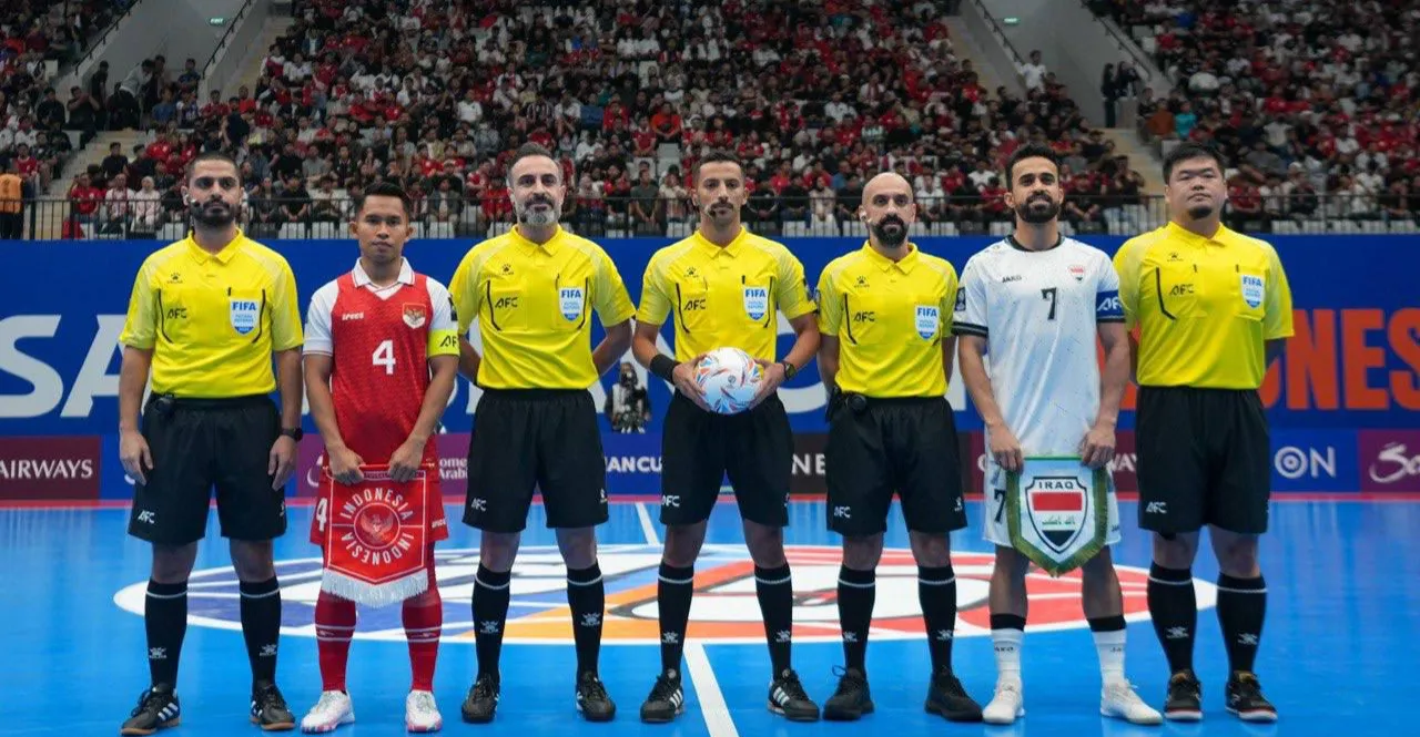 تعادل إيجابي بين العراق واندونيسيا في كأس آسيا لكرة الصالات