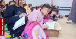 Teachers turn displacement tents into classrooms for Gaza children