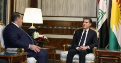 Kurdish President with Al-Azm leader: Iraq presidency deadlock in focus