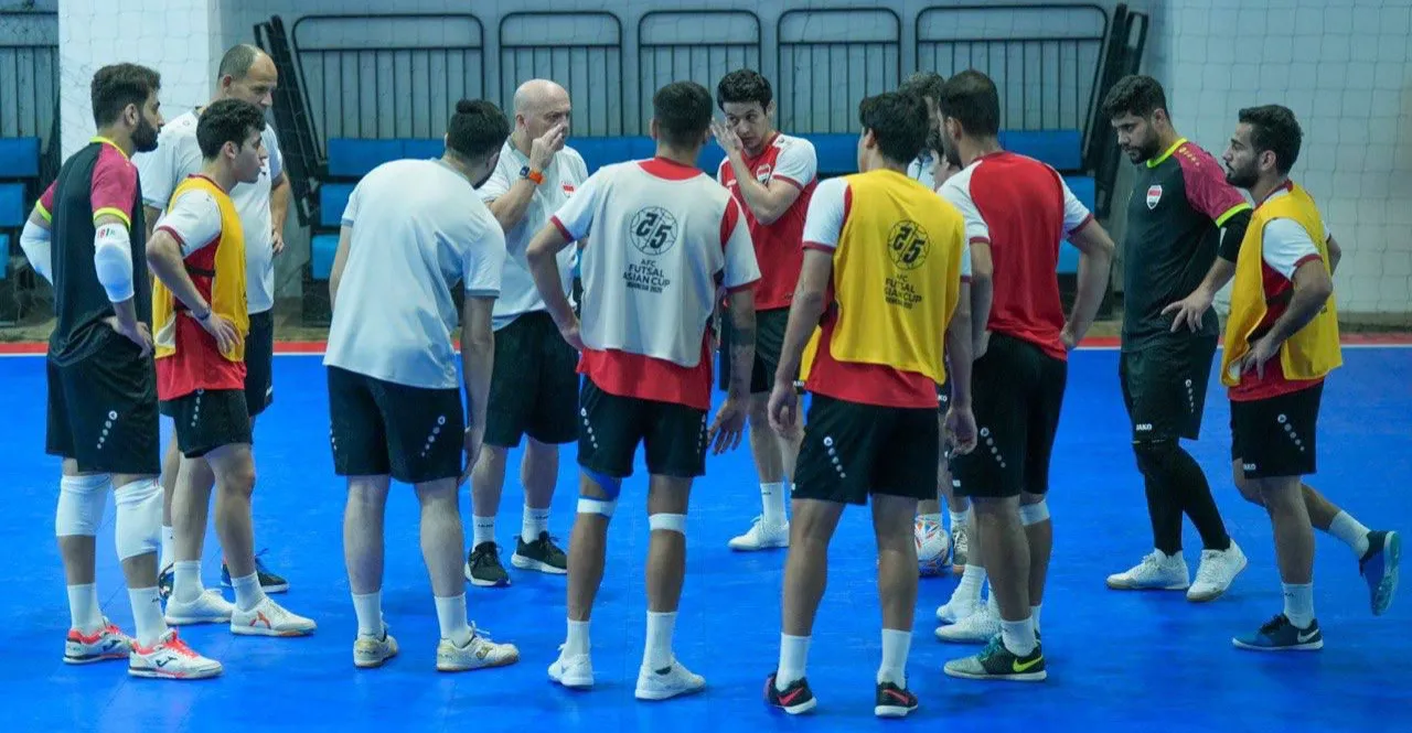 أسود الصالات في اختبار إيراني صعب لحجز بطاقة نهائي آسيا