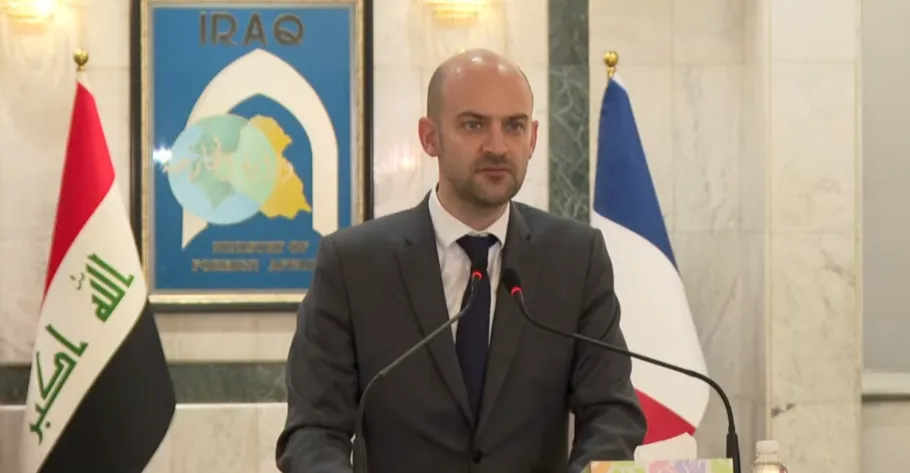 وزير الخارجية الفرنسي: مكافحة الارهاب احد اهداف زيارتي للعراق