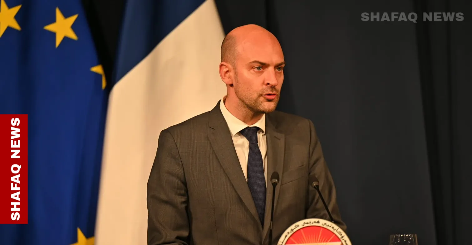 French FM affirms partnership with Iraqi Kurdistan, Backs Kurdish role in Syria
