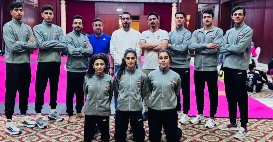 منتخب العراق للتايكواندو يصل الإمارات وأمانة بغداد يتألق في بطولة الفجيرة