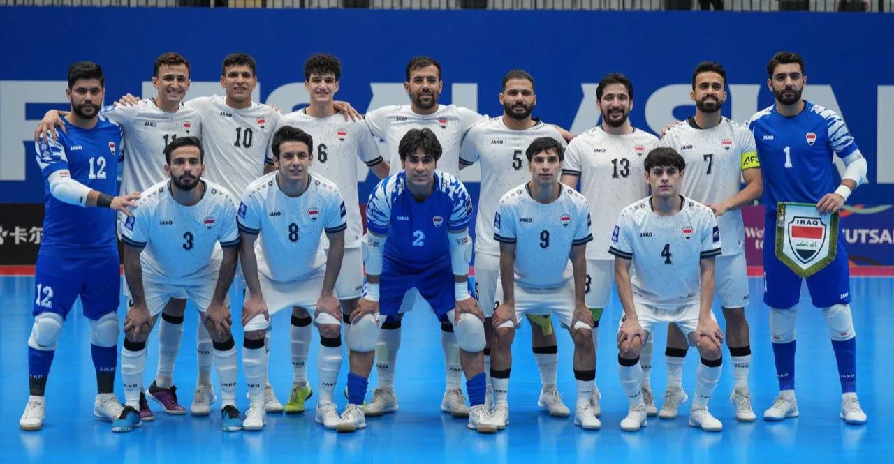 بقرار آسيوي.. العراق واليابان يتقاسمان المركز الثالث لكرة الصالات