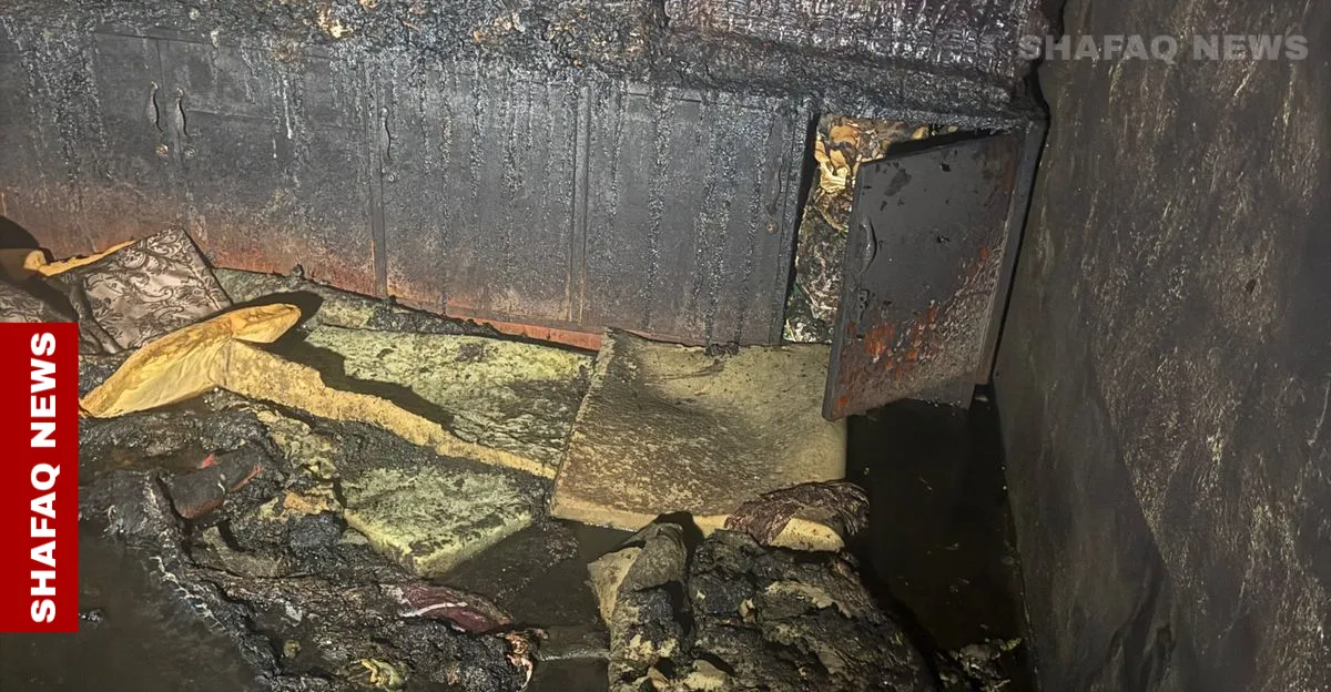 زاخو.. إصابات في حريق بمخيم "باجد كندالا" للنازحين (صور)