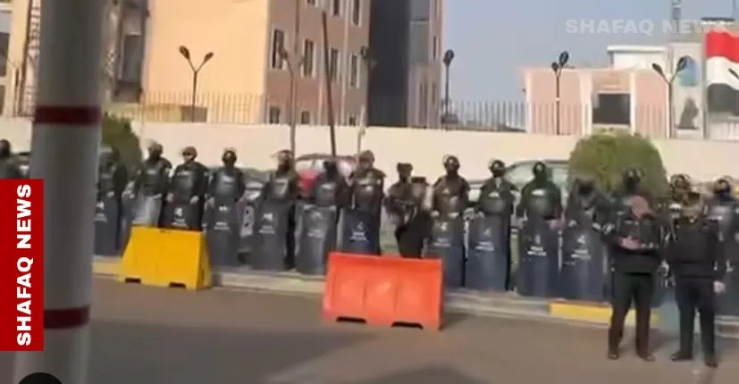 انتشار أمني مكثف أمام اللجنة الأولمبية بعد دعوات لتظاهرات نادي الحشد