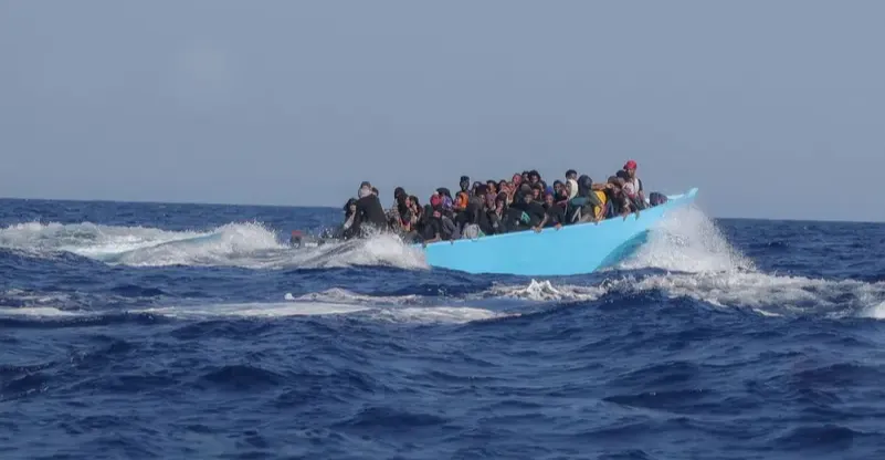 Libyan coast tragedy: 50+ presumed dead in overturned inflatable vessel