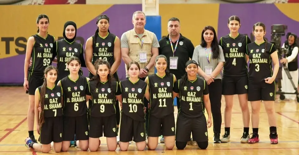 خسارة ثالثة لسيدات غاز الشمال العراقي في البطولة العربية لأندية كرة السلة