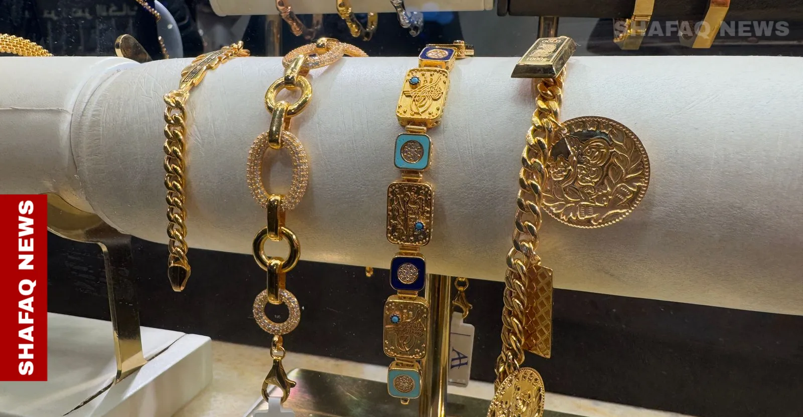 Gold prices rise in Baghdad, slip in Erbil markets