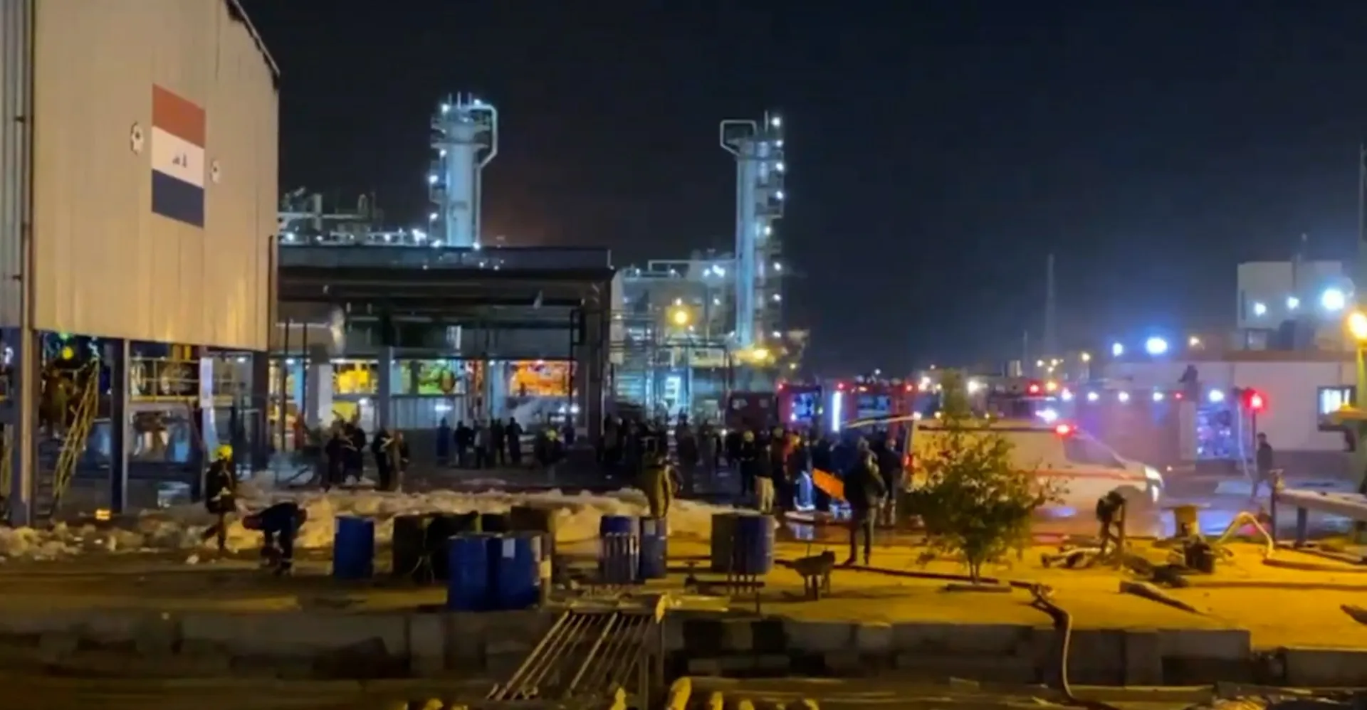 ارتفاع حصيلة الوفيات في حادثة حريق مصفاة بيجي