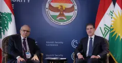 نێچیروان بارزانی و سەرۆک وەزیرەیل لوبنان باس گەشەیل ناوچەگە کەن