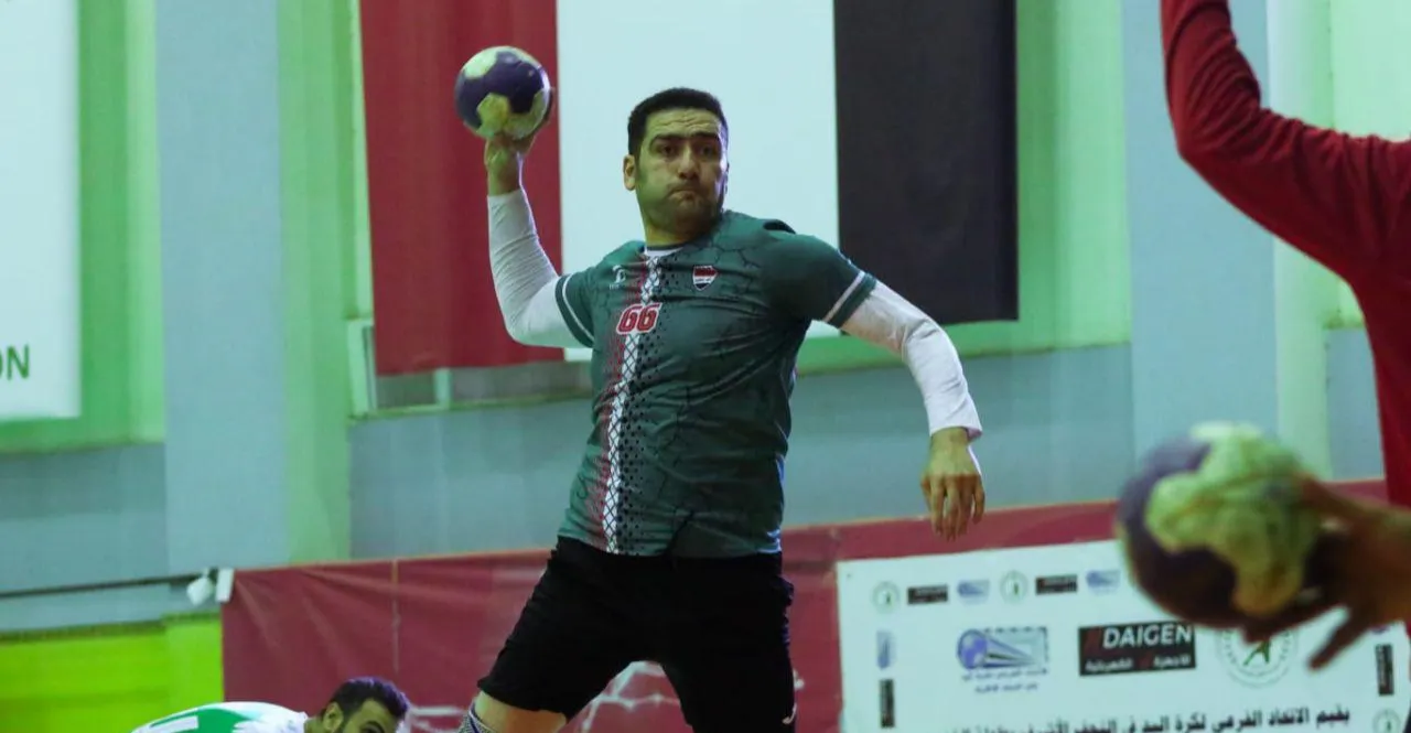 فوز الجيش وديالى في دوري النخبة لكرة اليد