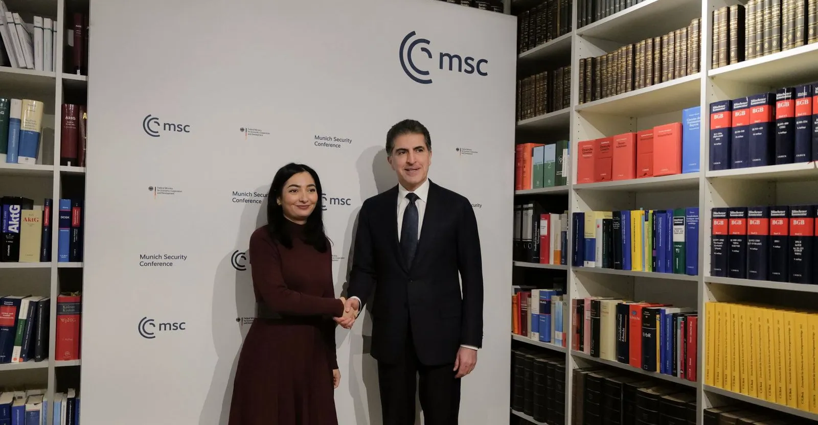 President Barzani at MSC2026: Praising German support for displaced people