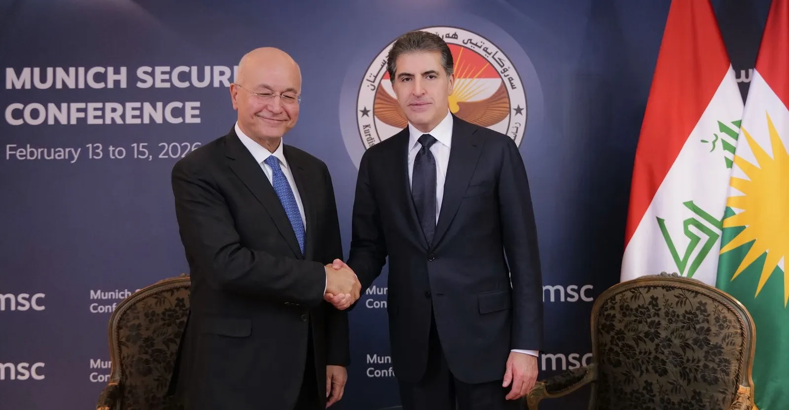 President Barzani at MSC2026: UN partnership bolstered for refugee support