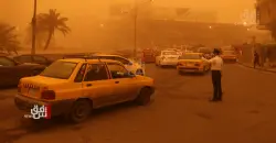 العراق.. إنذار مروري بسبب العاصفة الترابية