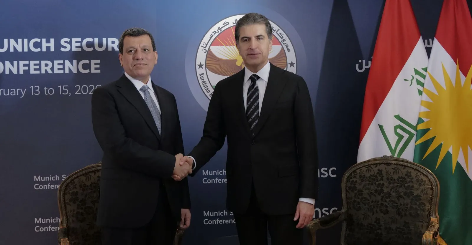 نيجيرفان بارزاني يؤكد لعبدي على استمرار الحوار للتوصل إلى حل سياسي في سوريا