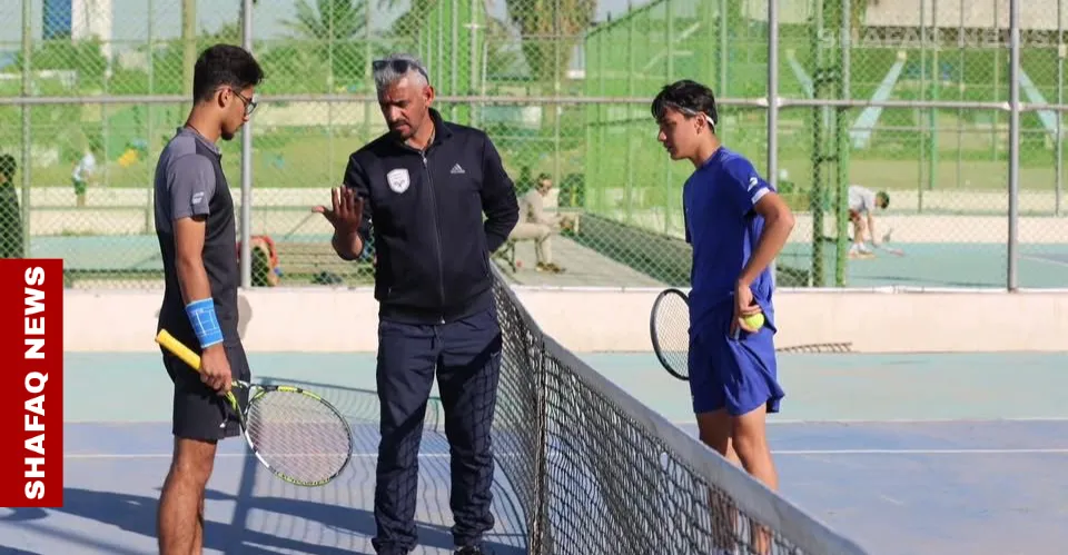 لاعبان يتوجان بلقبي بطولتي العراق للتنس لفئتي 16 و12 عاماً في بغداد