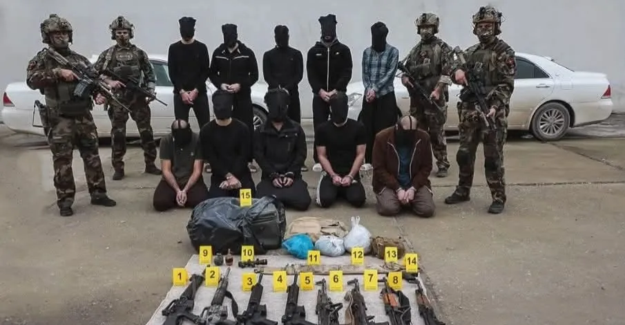 Kurdistan Asayish arrest 10 in ISIS network bust