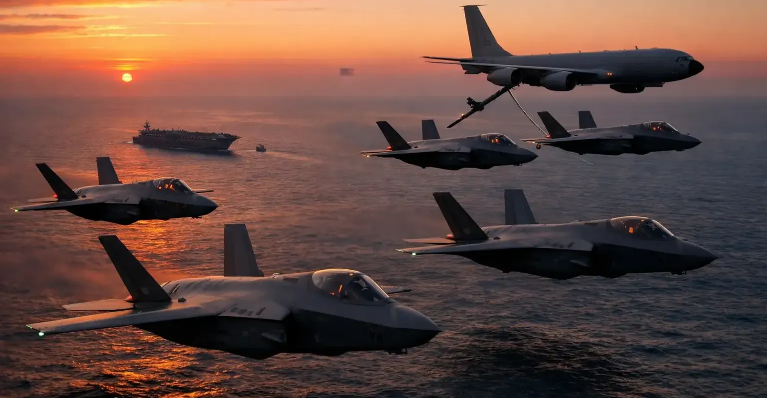 "أكسيوس": 50 طائرة مقاتلة تحركت إلى الشرق الأوسط خلال ساعات