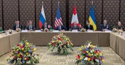 بعد 6 ساعات متوترة.. انتهاء أول جولة لمباحثات موسكو وكييف