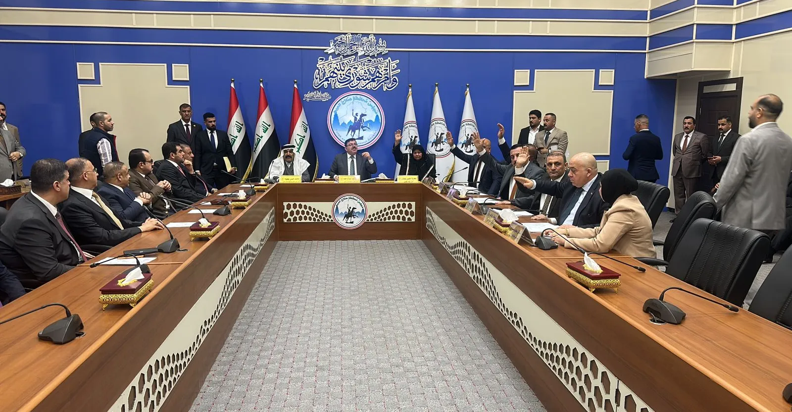 مجلس محافظة صلاح الدين ينتخب هيثم الزهوان رئيسا للحكومة المحلية