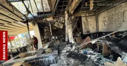 Two blazes damage shops in Iraq’s Kirkuk province