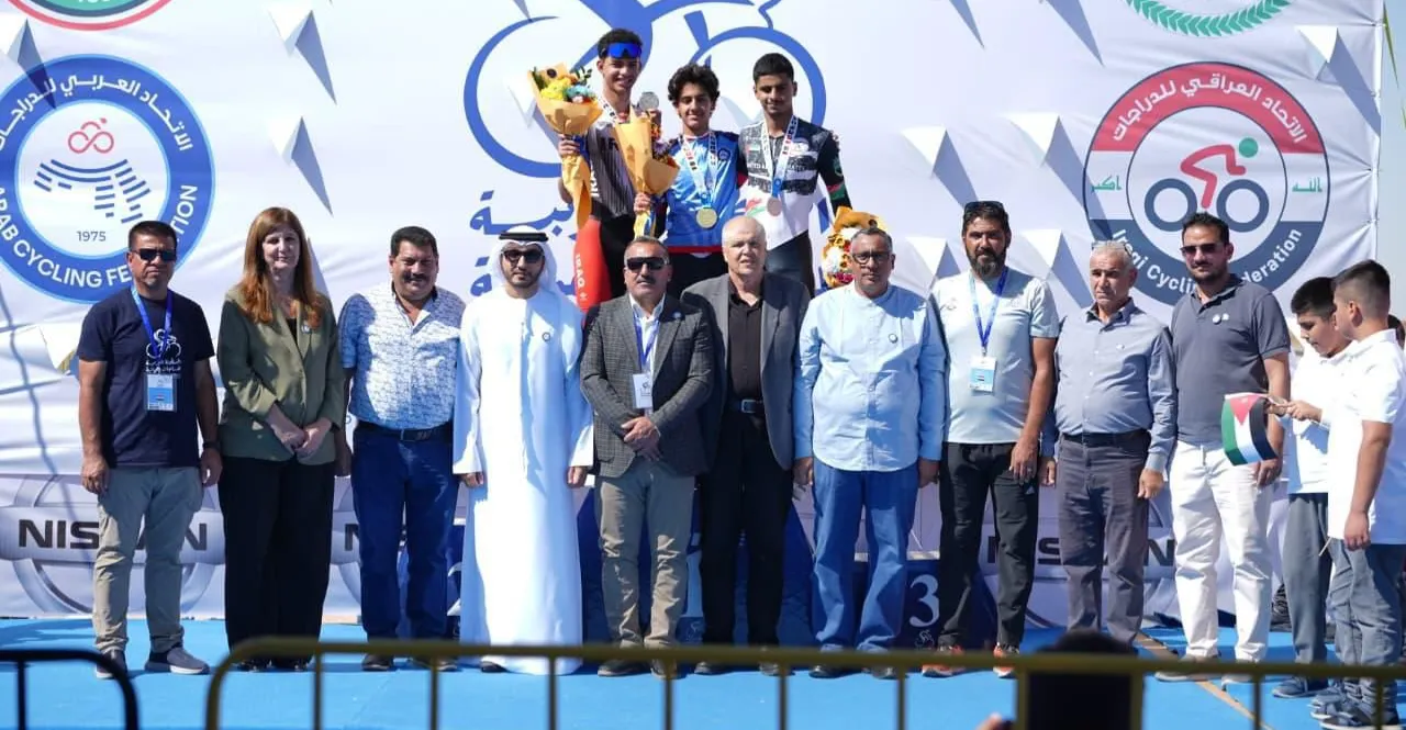 الاتحاد العراقي للدراجات يحصد درع التفوق العربي لعام 2025