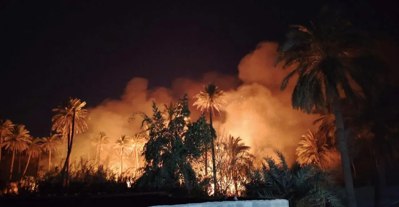 بغداد وديالى.. الإطاحة بمبتز وحريق يلتهم بساتين "سنيجة" (تحديث)