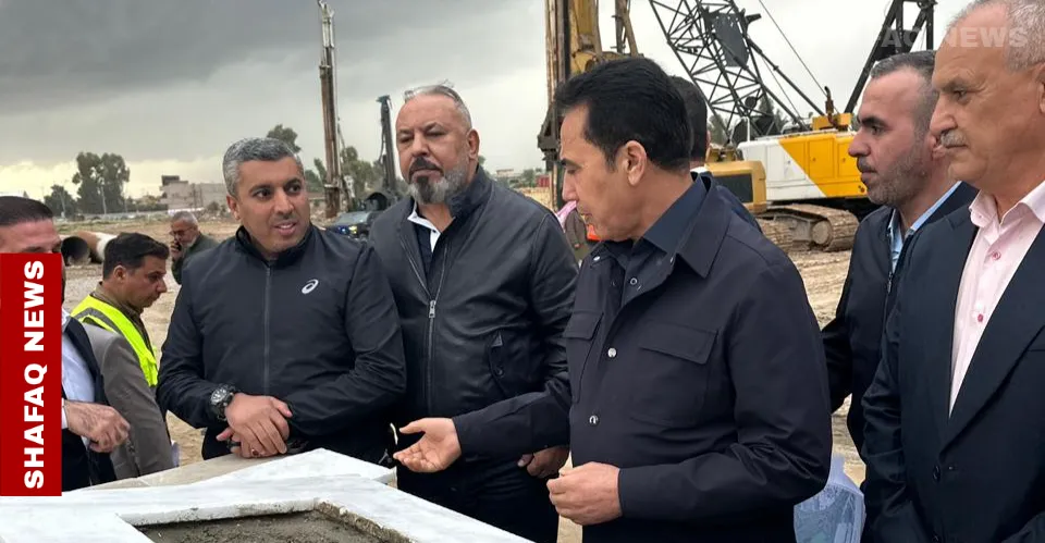 إطلاق مشروع مجسر الـ95 في الموصل بمدة تنفيذ 450 يوماً (صور)