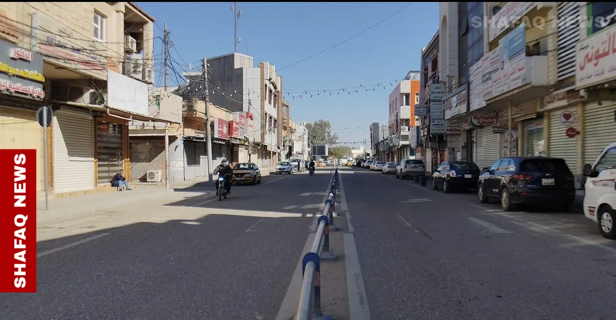 خانقين تغلق أبوابها ودوائرها احتجاجاً على "تحجيمها" إدارياً (صور)