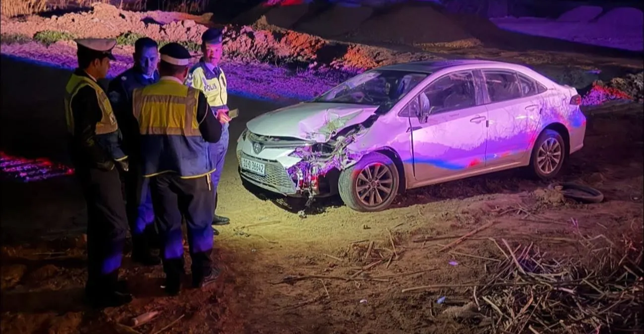 بطلة العراق لكرة الطاولة تتعرض لحادث سير على طريق بغداد - ديالى