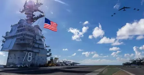 "جيرالد فورد" تصل إلى إسرائيل