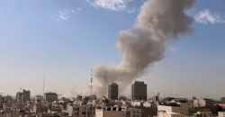 رصد اطلاق رشقات صاروخية من ايران