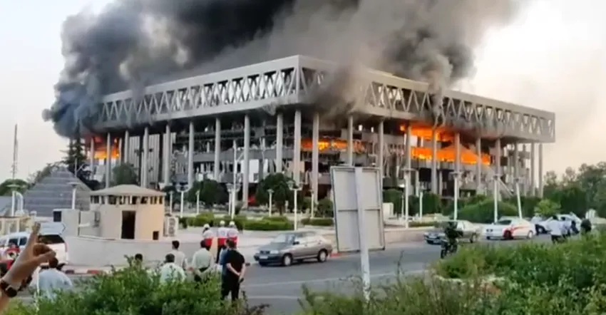 استهداف أميركي يطال هيئة الإذاعة والتلفزيون الإيرانية