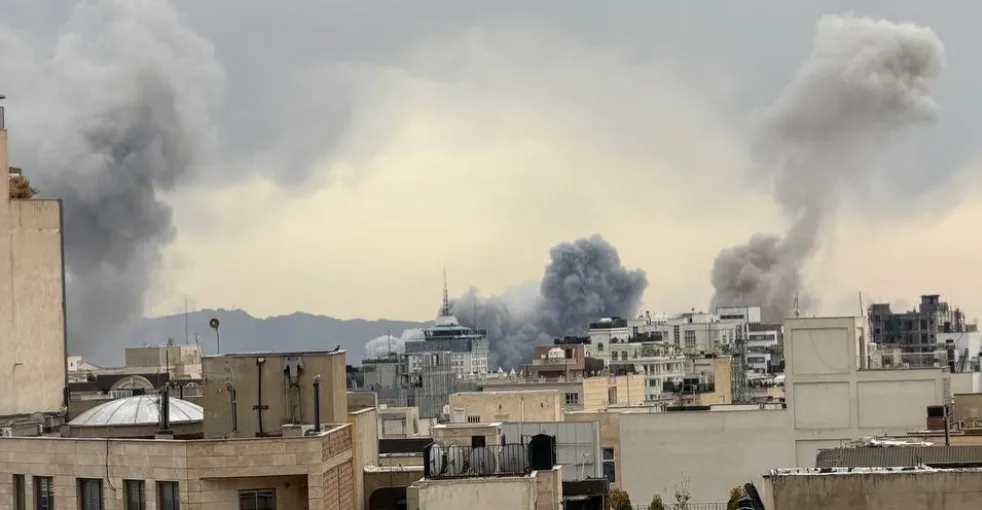 انفجارات جديدة تهز طهران وارتفاع سحب الدخان