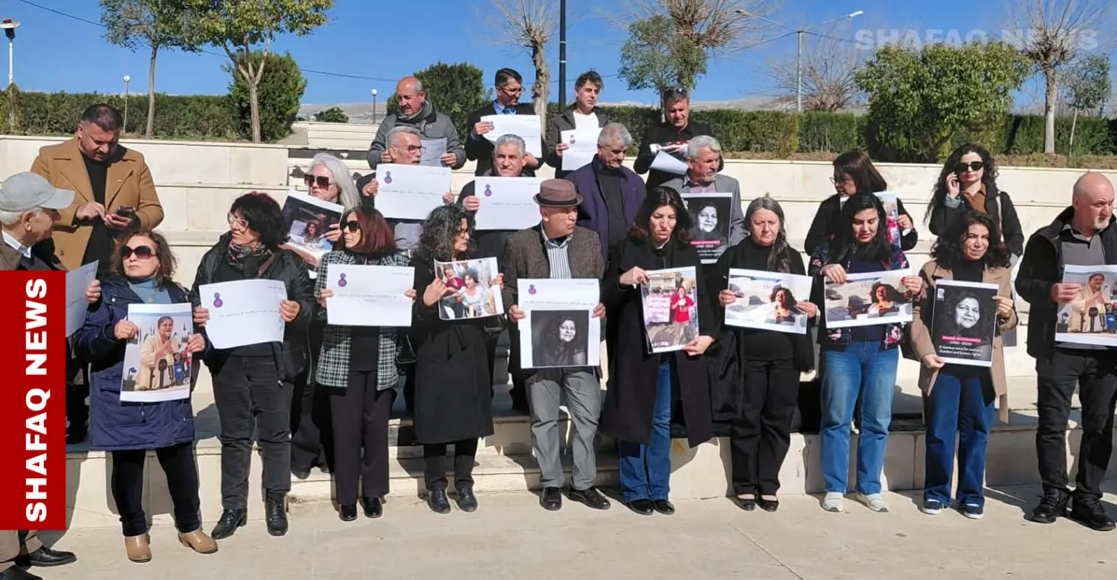 السليمانية.. إدانات واسعة لاغتيال الناشطة ينار ببغداد (صور)