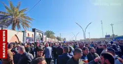 موظفو بلديات ديالى يتظاهرون رفضاً لاستقطاع 15% من رواتبهم (صور)