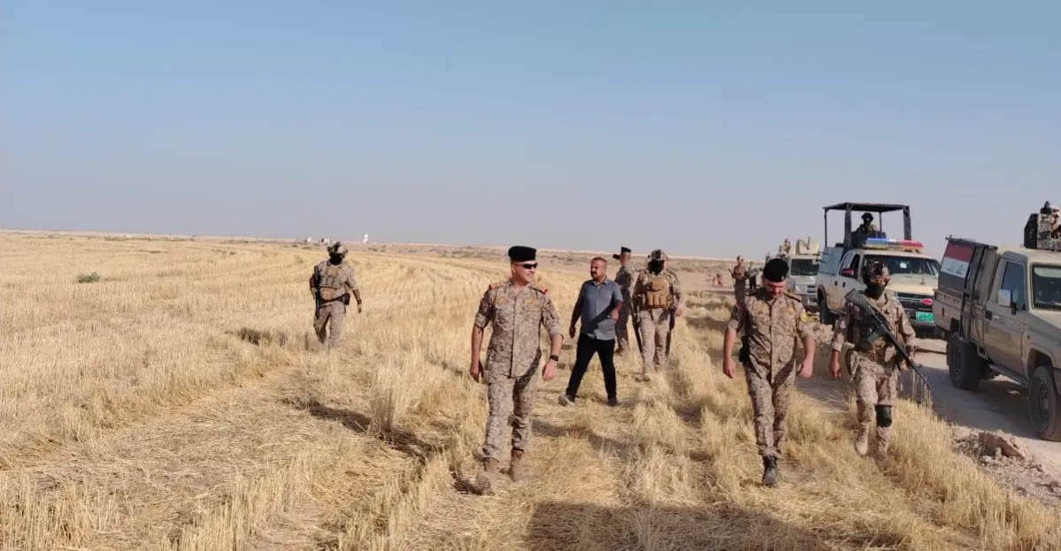 قتيل وجريحان من قيادة عمليات كربلاء اثر قصف جوي وإطلاق نار