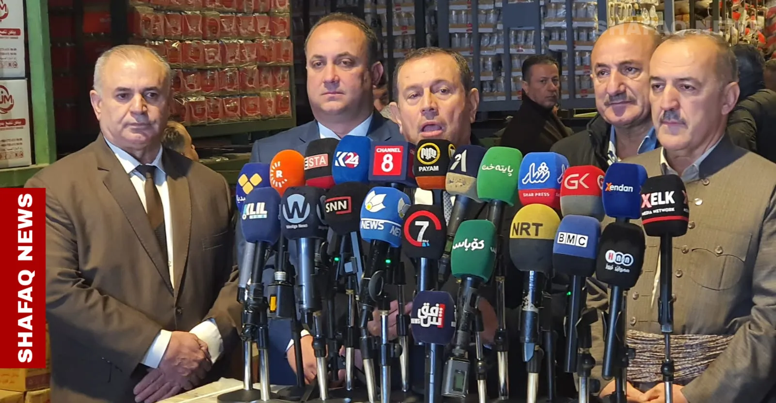 السليمانية.. طمأنة رسمية بتوفر المواد الغذائية وتحذير للتجار من رفع الأسعار (صور)