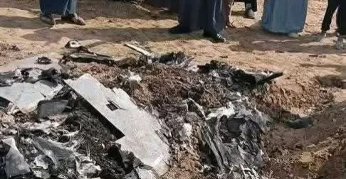 Unknown drone crashes in Iraq's Al-Diwaniyah