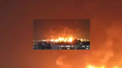 قصف يستهدف مصفاة طهران والحرس يرد على مصفاة حيفا