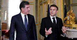 ماكرون مغرداً بالكوردية: أعربت لنيجيرفان بارزاني عن تعاطفي مع كوردستان والتزامنا بدعمه