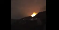قصف جديد يطال مقر اللواء 70 في السليمانية (فيديو)