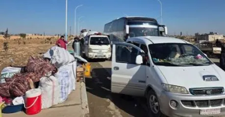 غداً.. عودة أول قافلة لنازحي عفرين ضمن اتفاق دمشق و"قسد"